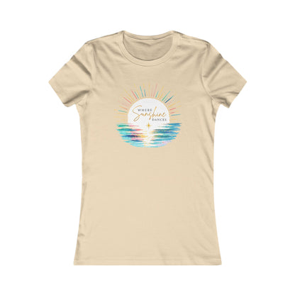 Where Sunshine Dances Women's Tee