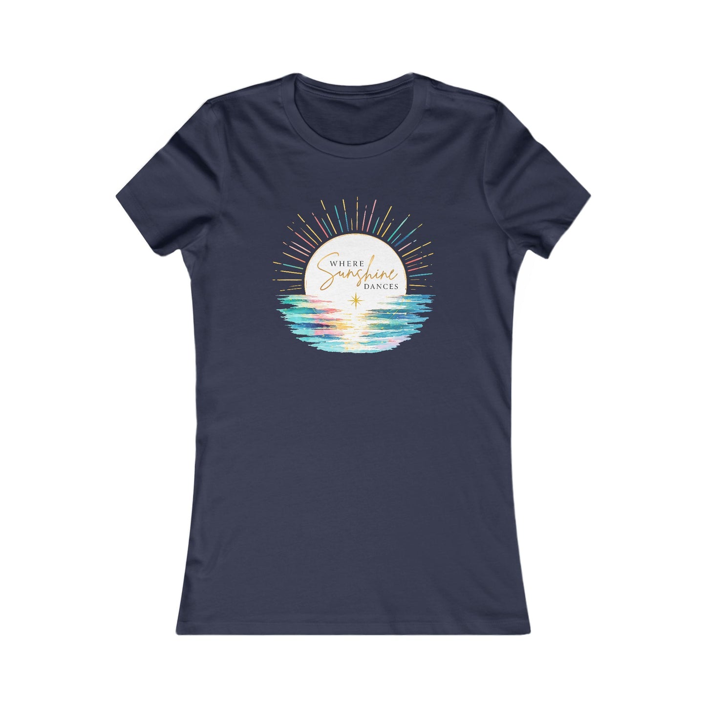 Where Sunshine Dances Women's Tee