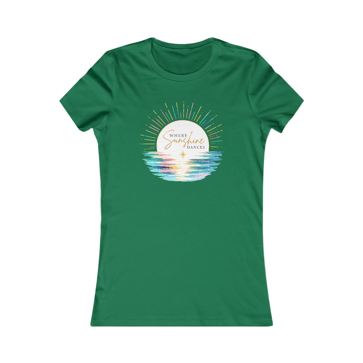 Where Sunshine Dances Women's Tee
