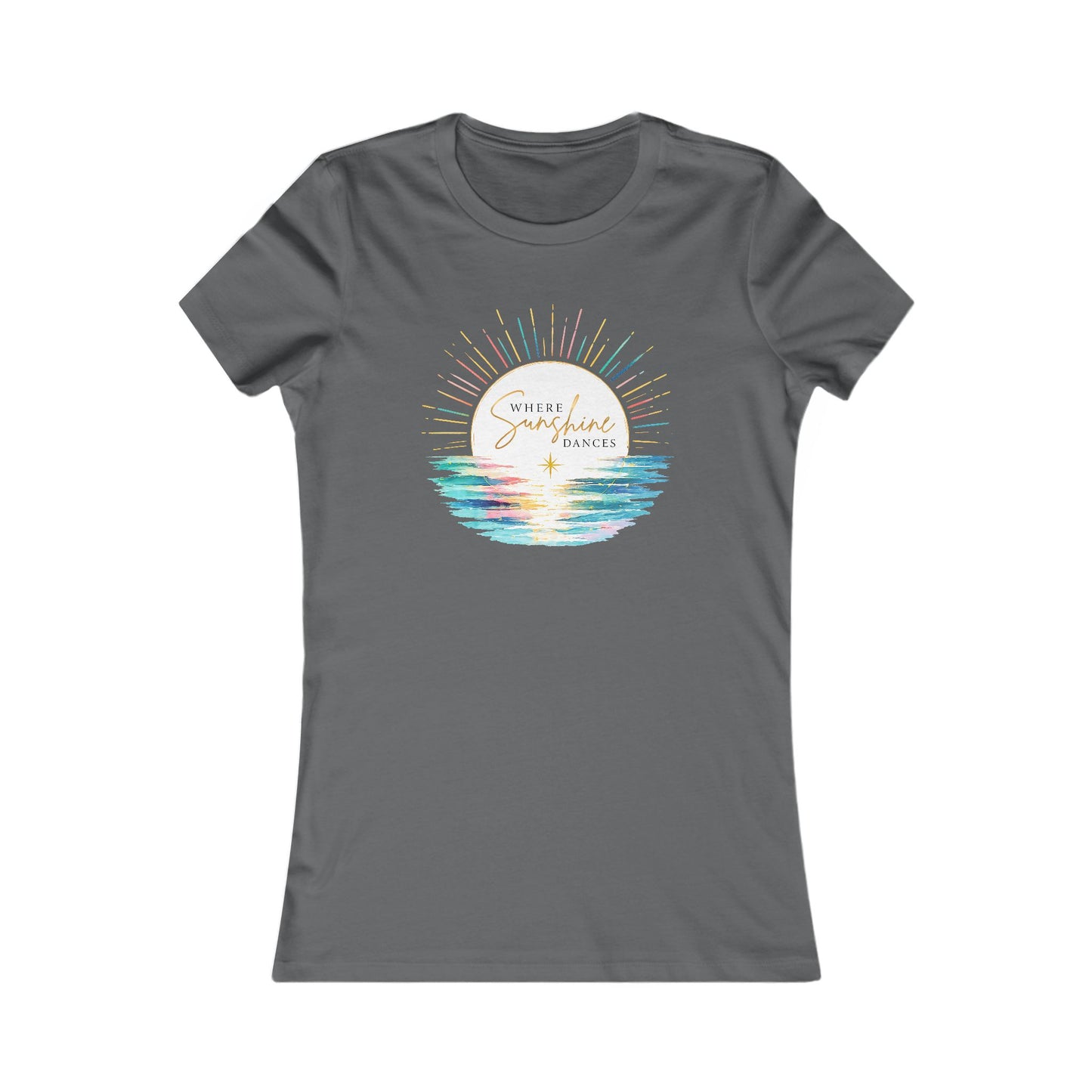 Where Sunshine Dances Women's Tee