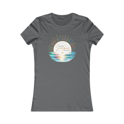 Where Sunshine Dances Women's Tee