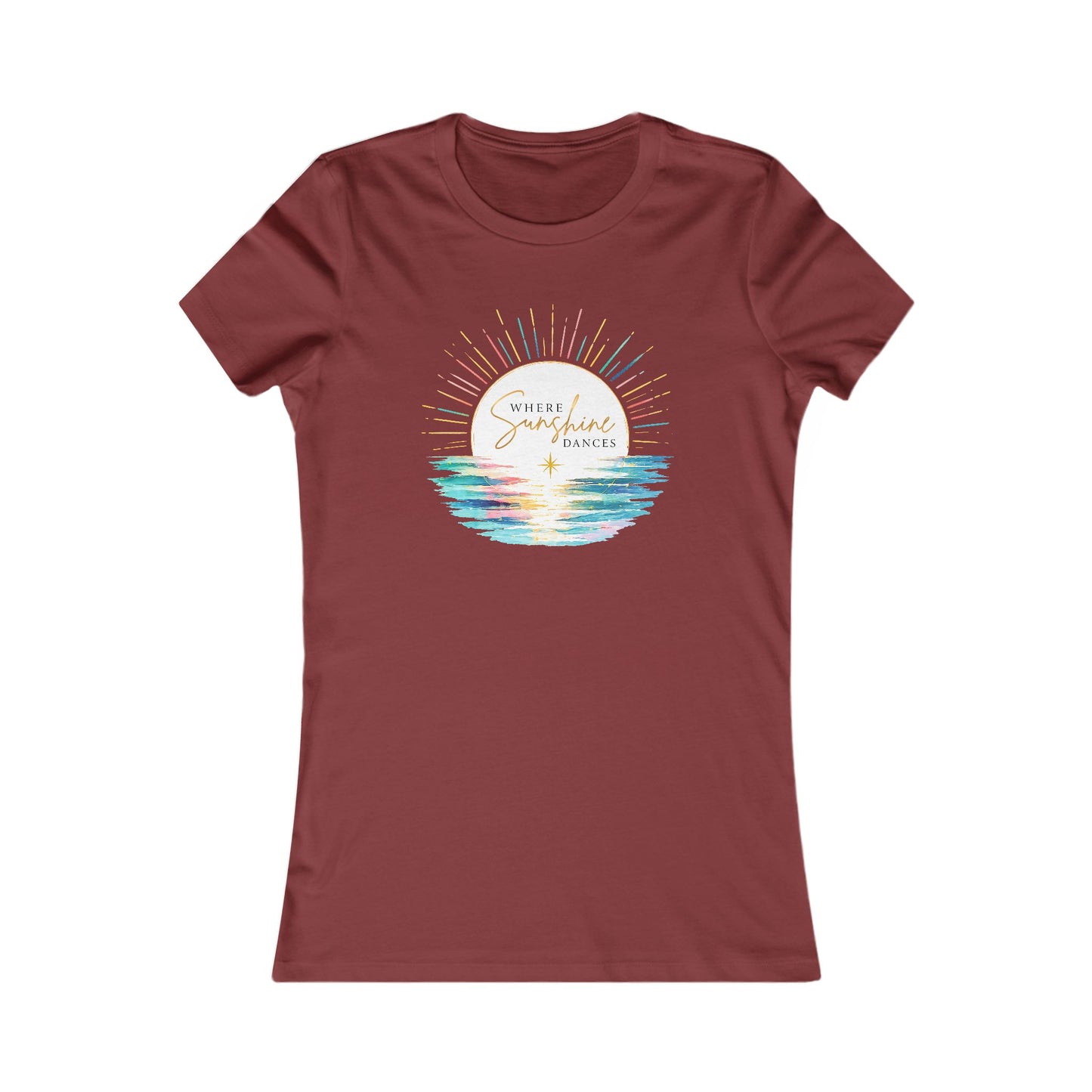 Where Sunshine Dances Women's Tee
