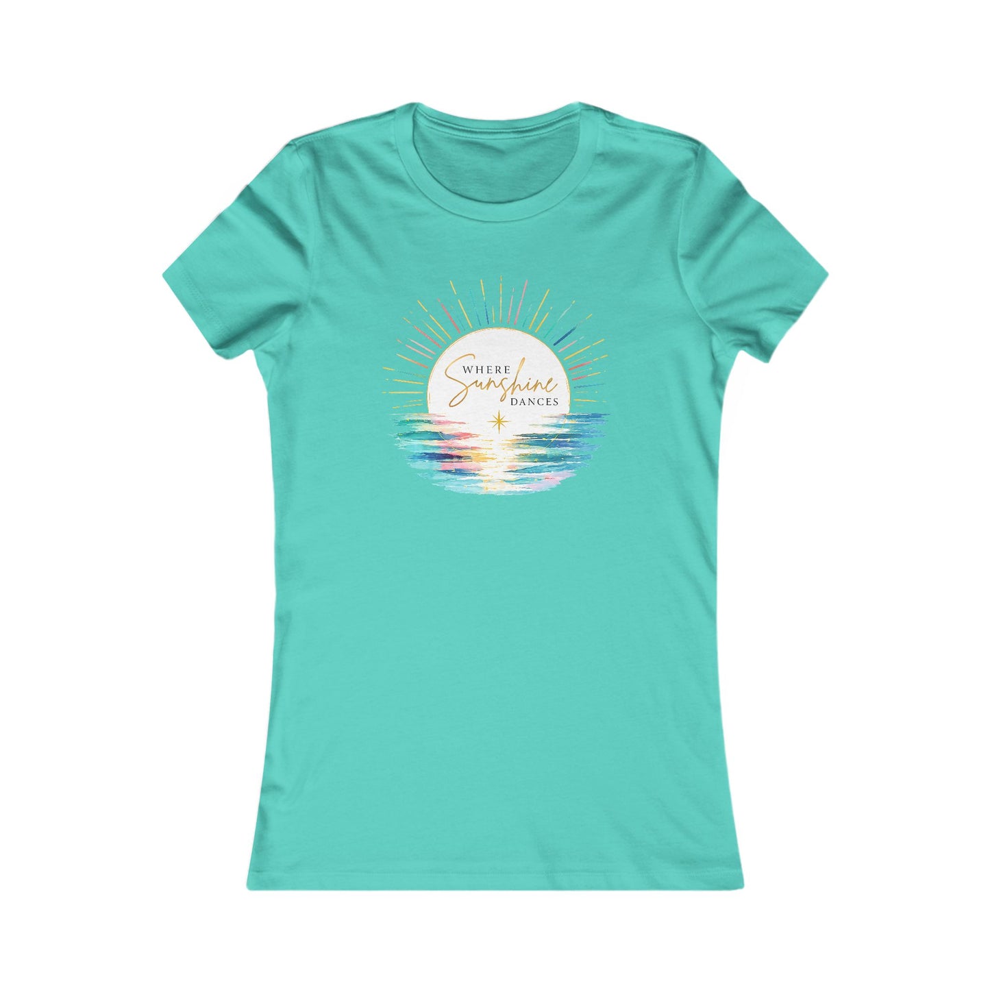 Where Sunshine Dances Women's Tee