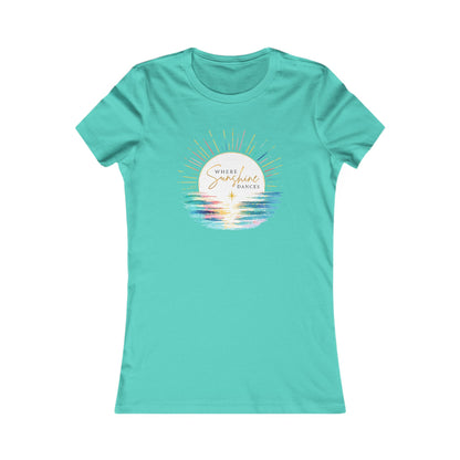 Where Sunshine Dances Women's Tee