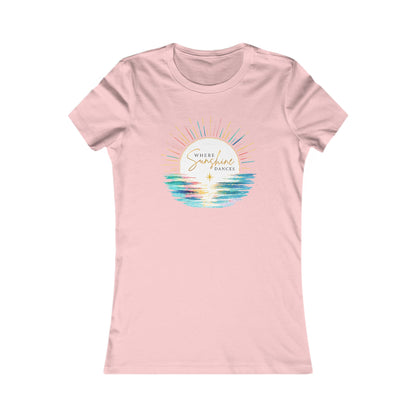 Where Sunshine Dances Women's Tee