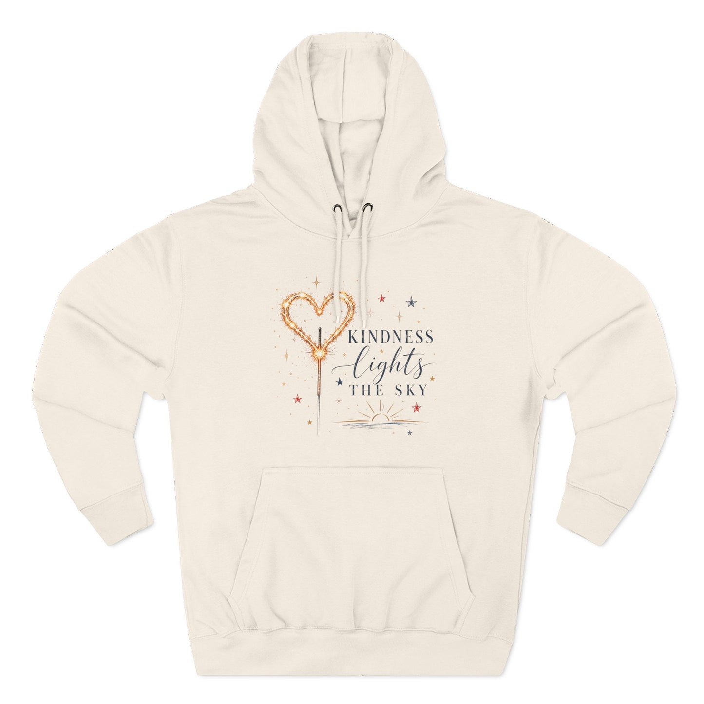 Kindness Lights The Sky Mid-Heavyweight Hoodie