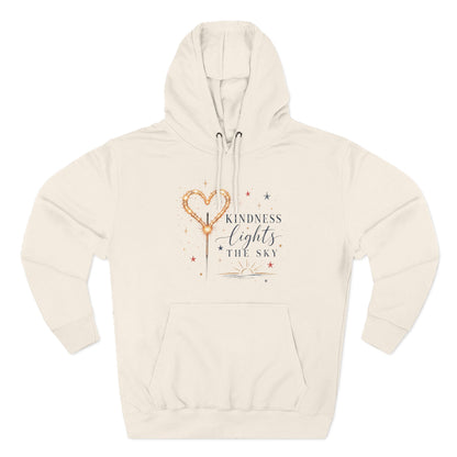 Kindness Lights The Sky Mid-Heavyweight Hoodie