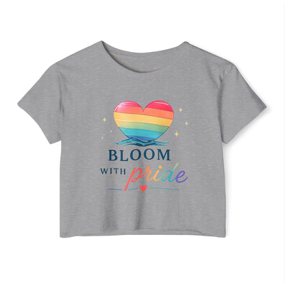 Bloom With Pride Crop Top
