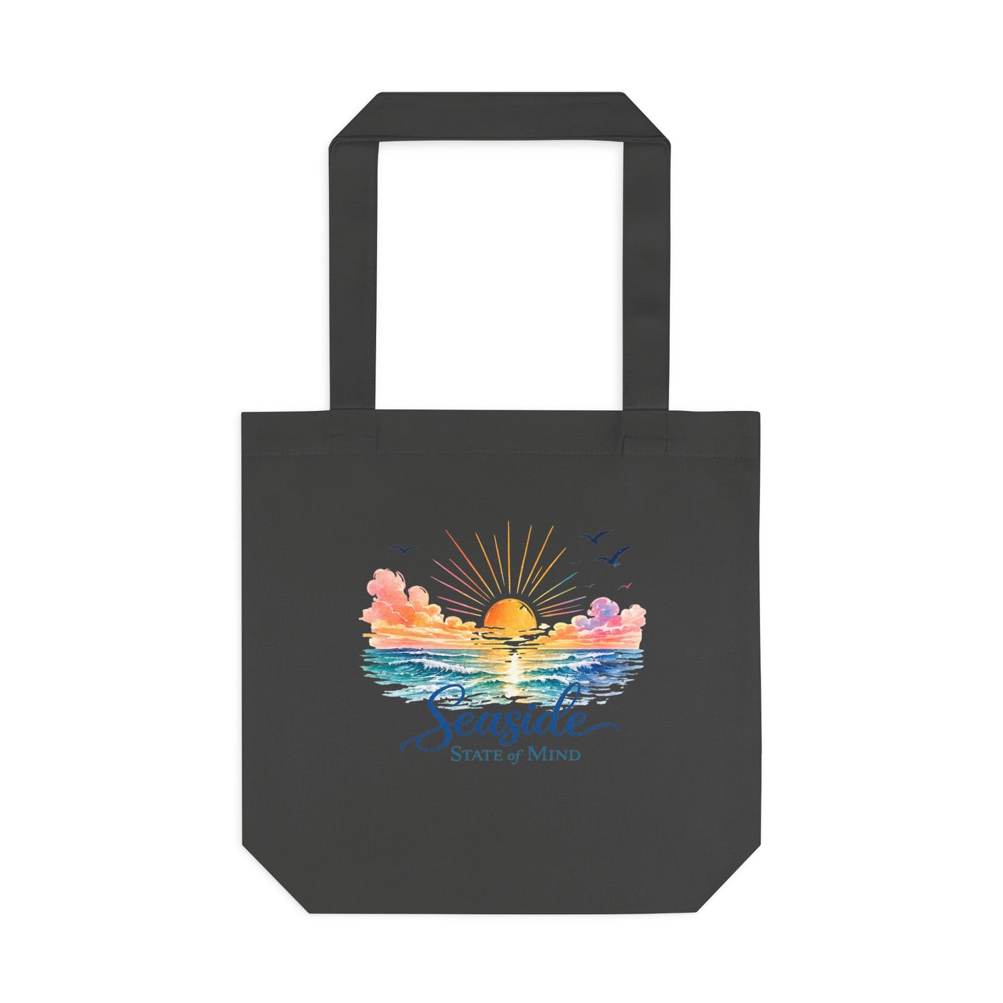 Seaside State Of Mind Canvas Tote Bag