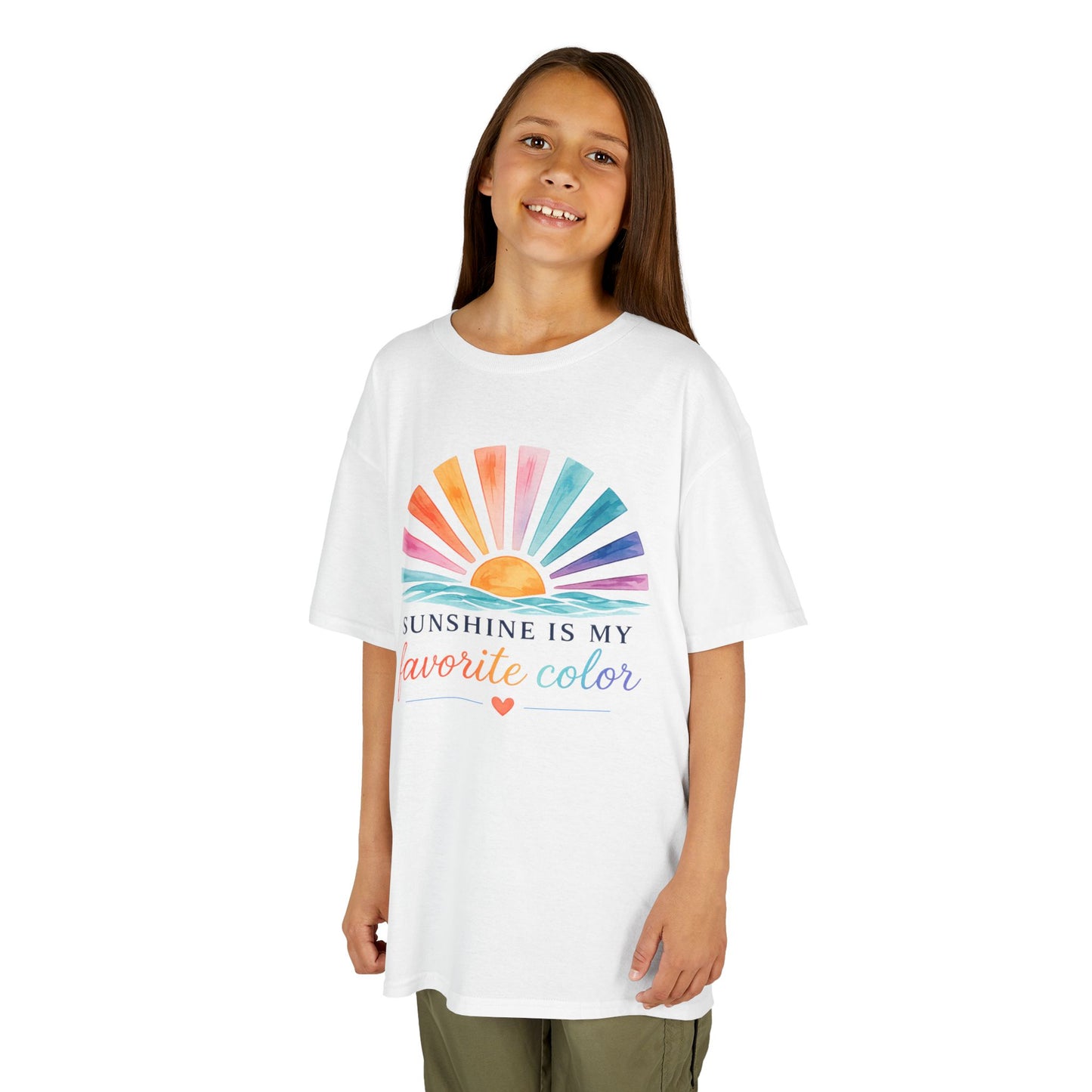 Sunshine Is My Favorite Color Kids Tee