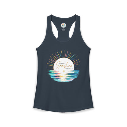 Where Sunshine Dances Women's Tank