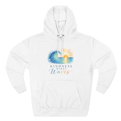 Kindness Makes Waves Mid-Heavyweight Hoodie