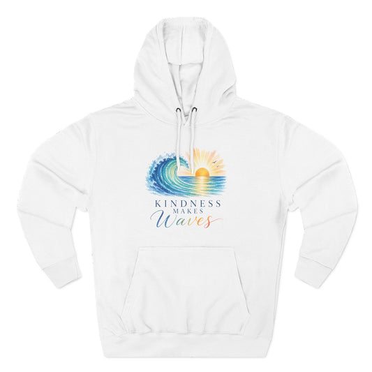 Kindness Makes Waves Mid-Heavyweight Hoodie