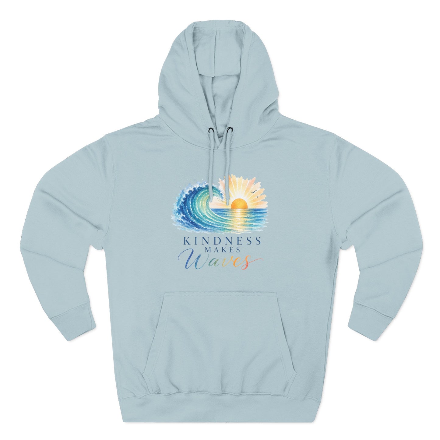 Kindness Makes Waves Mid-Heavyweight Hoodie