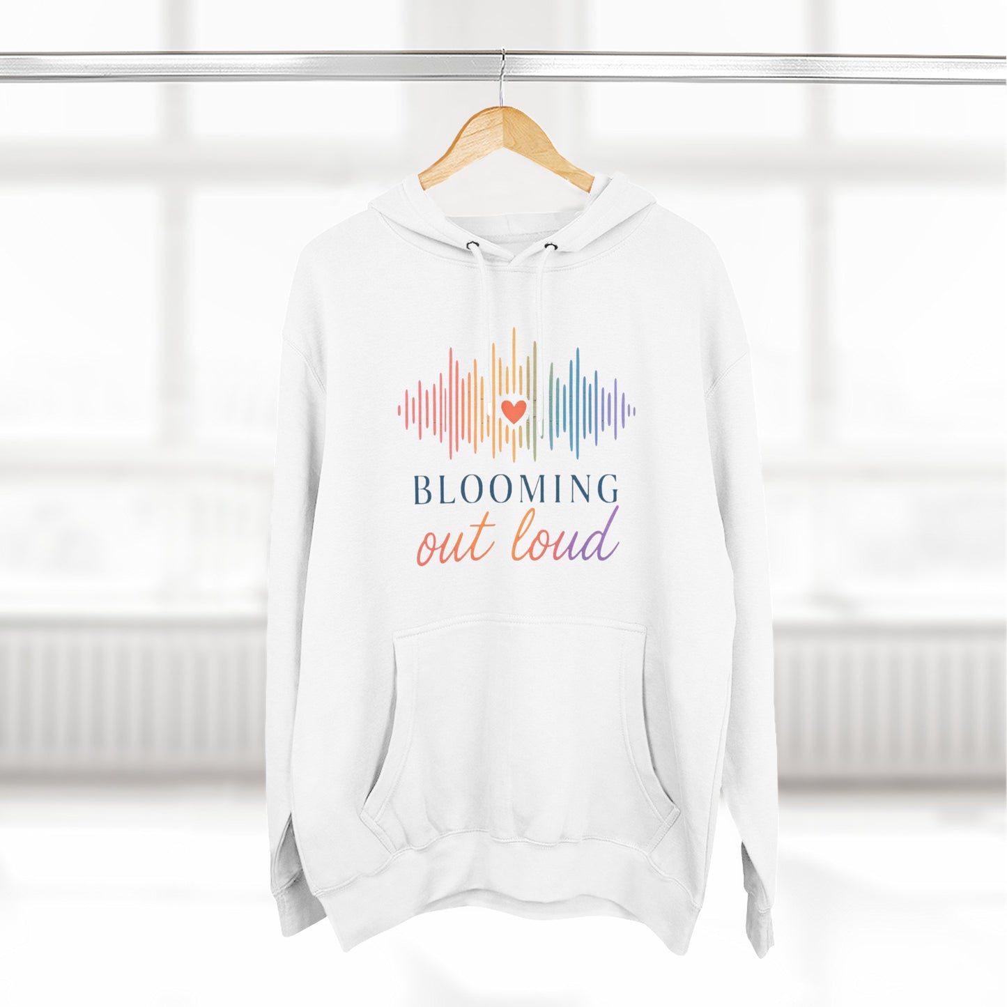 Blooming Out Loud Mid-Heavyweight Hoodie