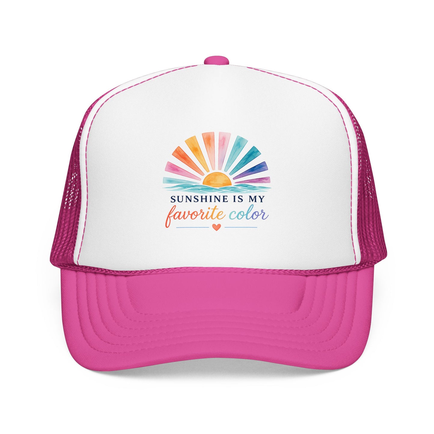 Sunshine Is My Favorite Color Trucker Hat