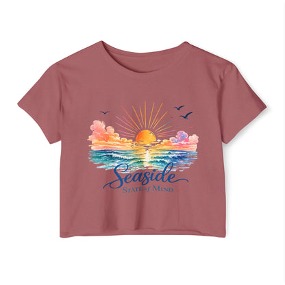 Seaside State Of Mind Crop Top