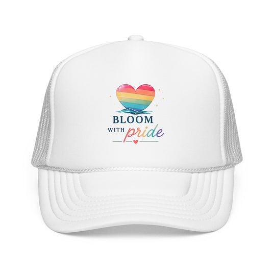 Bloom With Pride Trucker Hat