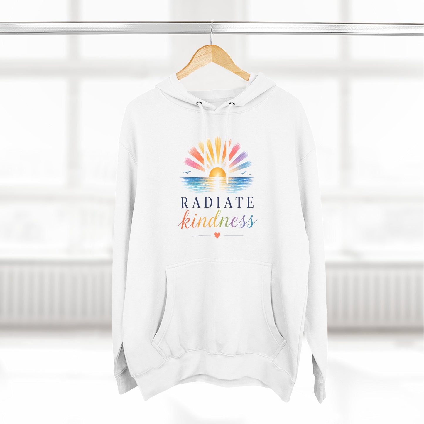 Radiate Kindness Mid-Heavyweight Hoodie