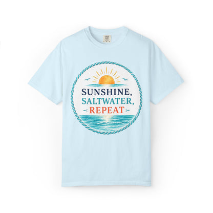 Sunshine, Saltwater, Repeat Comfort Tee