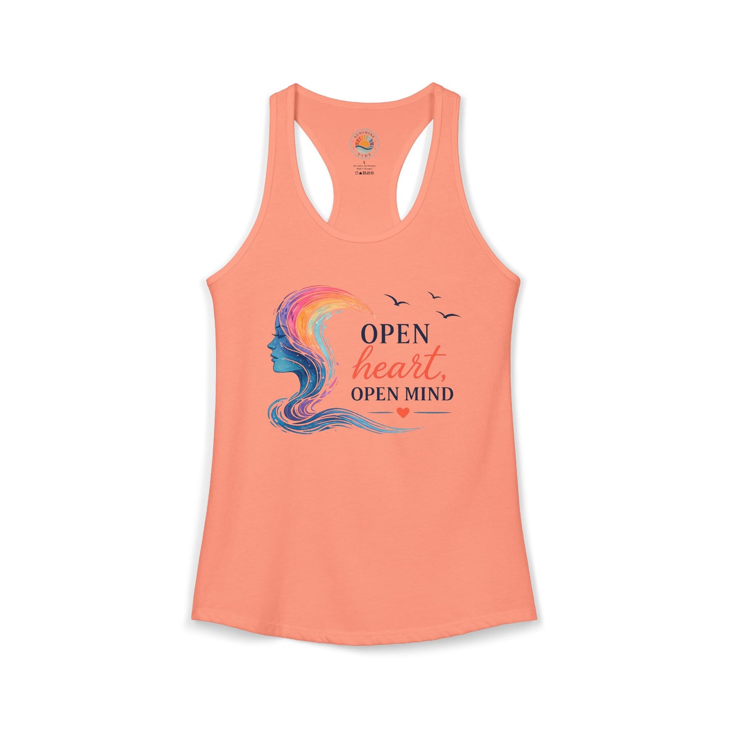 Open Heart, Open Mind Women's Tank