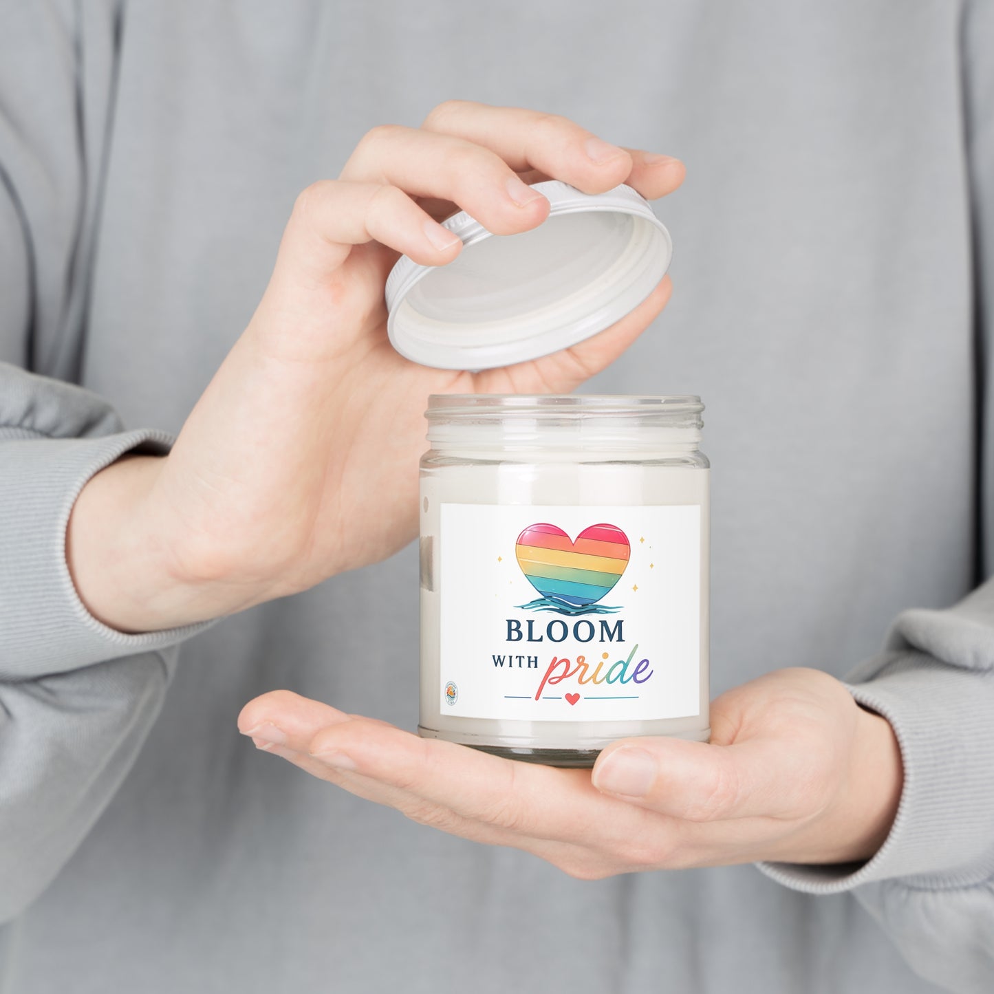 Bloom With Pride Scented Soy 9 oz Candle