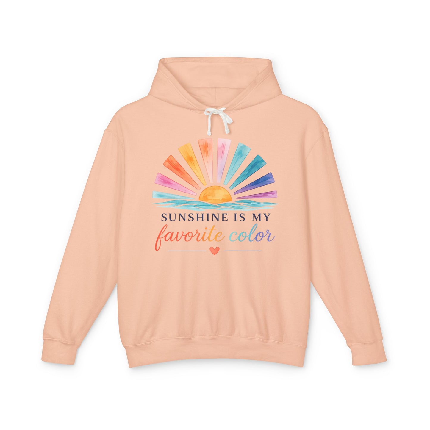 Sunshine Is My Favorite Color Comfort Hoodie