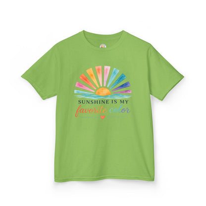 Sunshine Is My Favorite Color Kids Tee