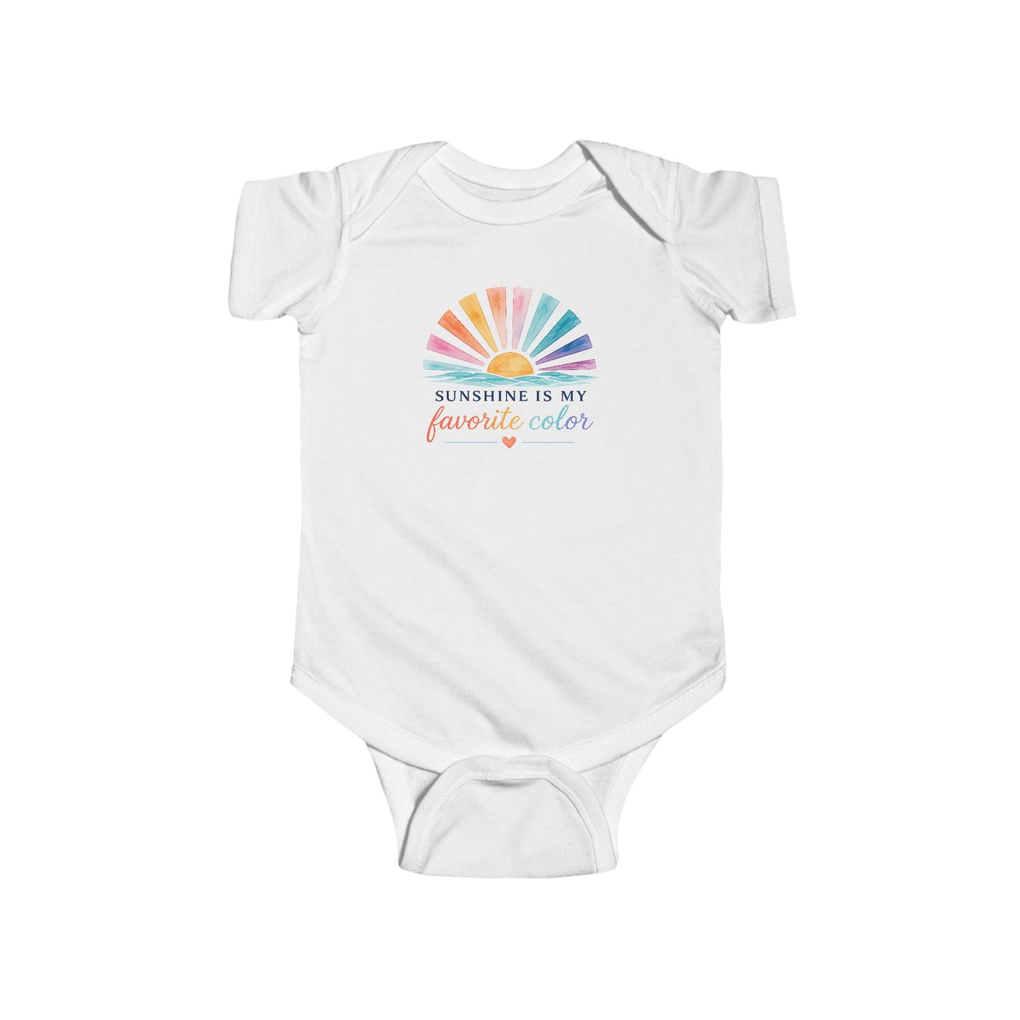 Sunshine Is My Favorite Color Baby Onesie