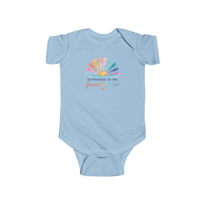 Sunshine Is My Favorite Color Baby Onesie