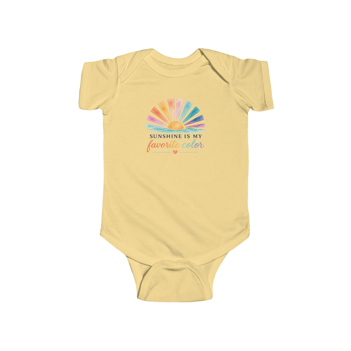 Sunshine Is My Favorite Color Baby Onesie
