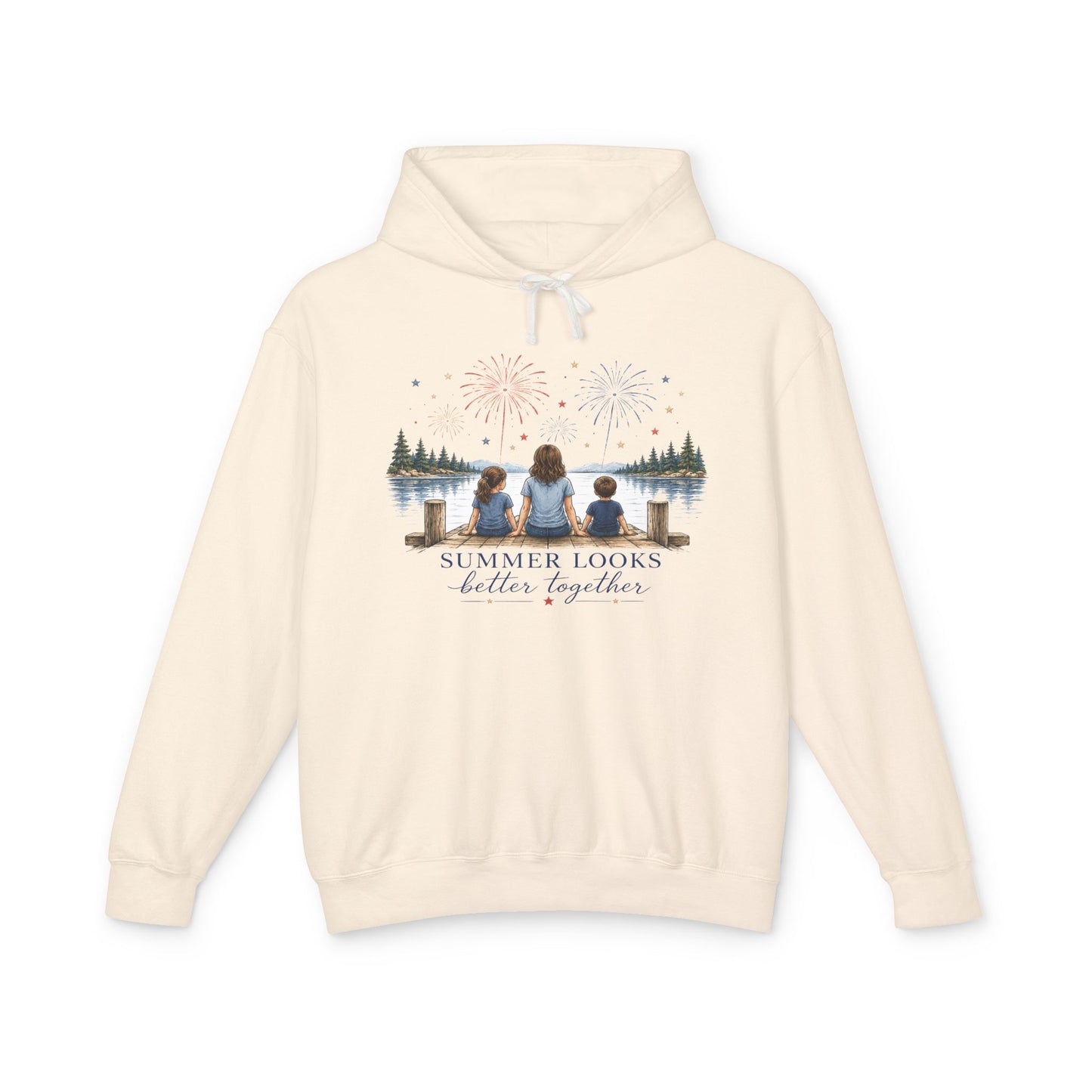 Summer Looks Better Together Comfort Hoodie