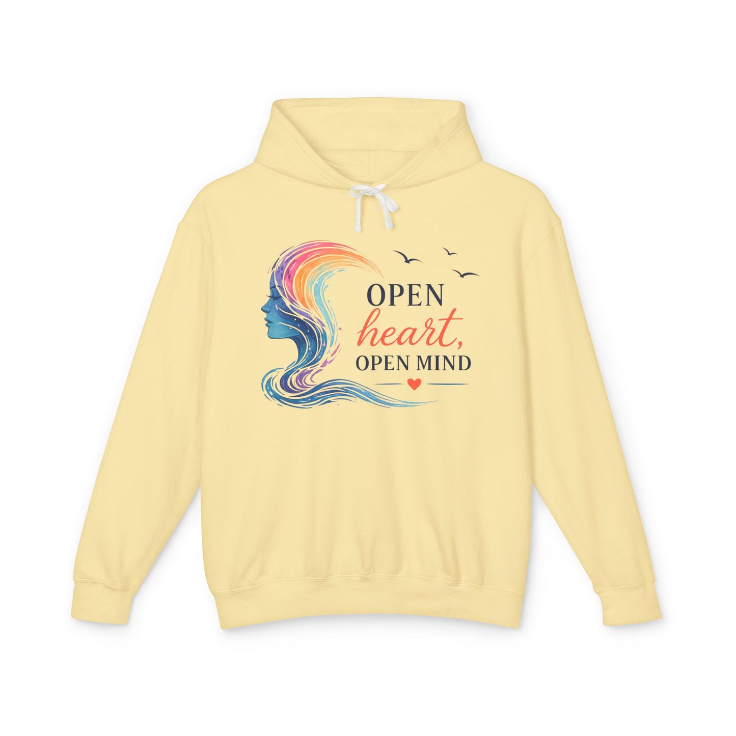 Open Heart, Open Mind Comfort Hoodie