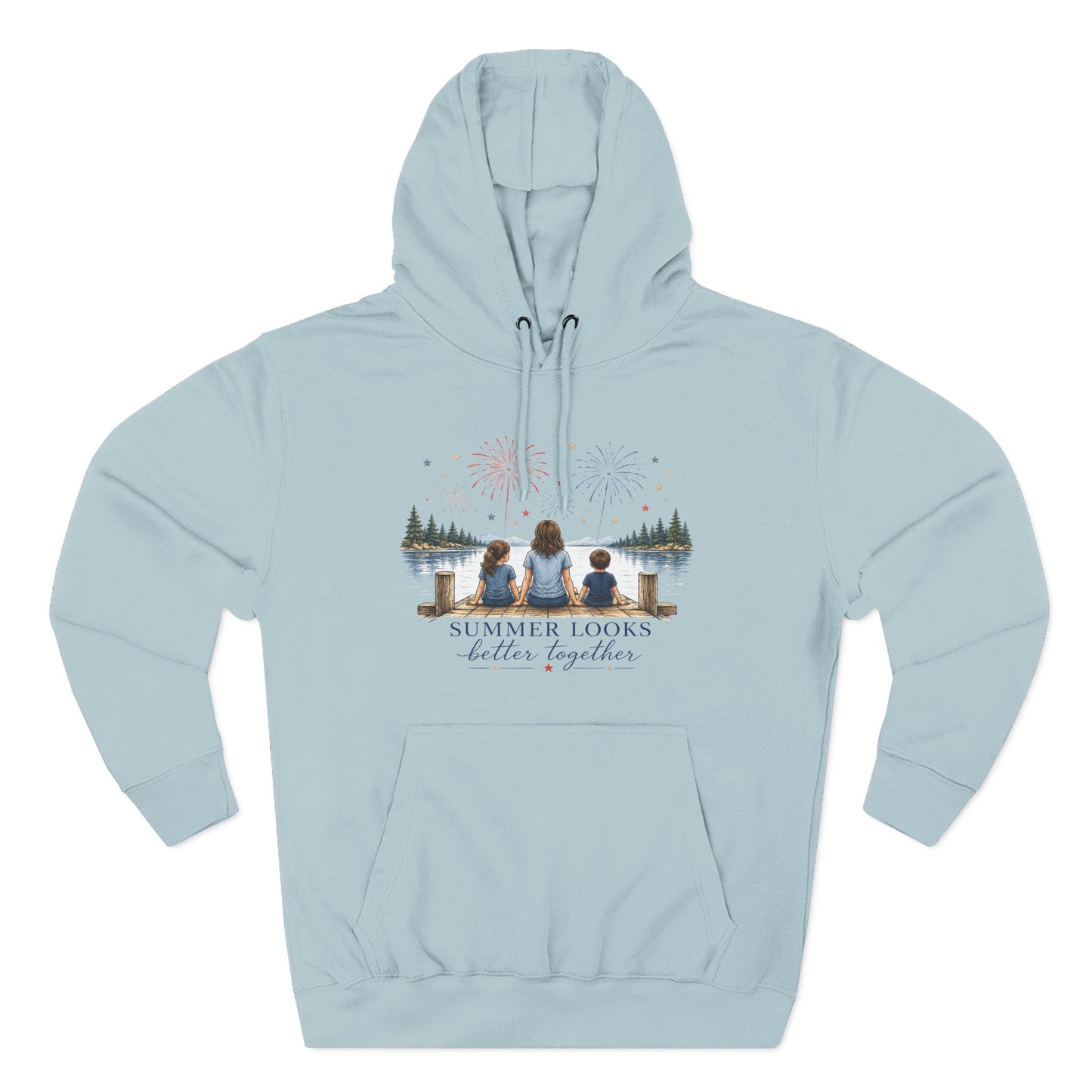 Summer Looks Better Together Mid-Heavyweight Hoodie