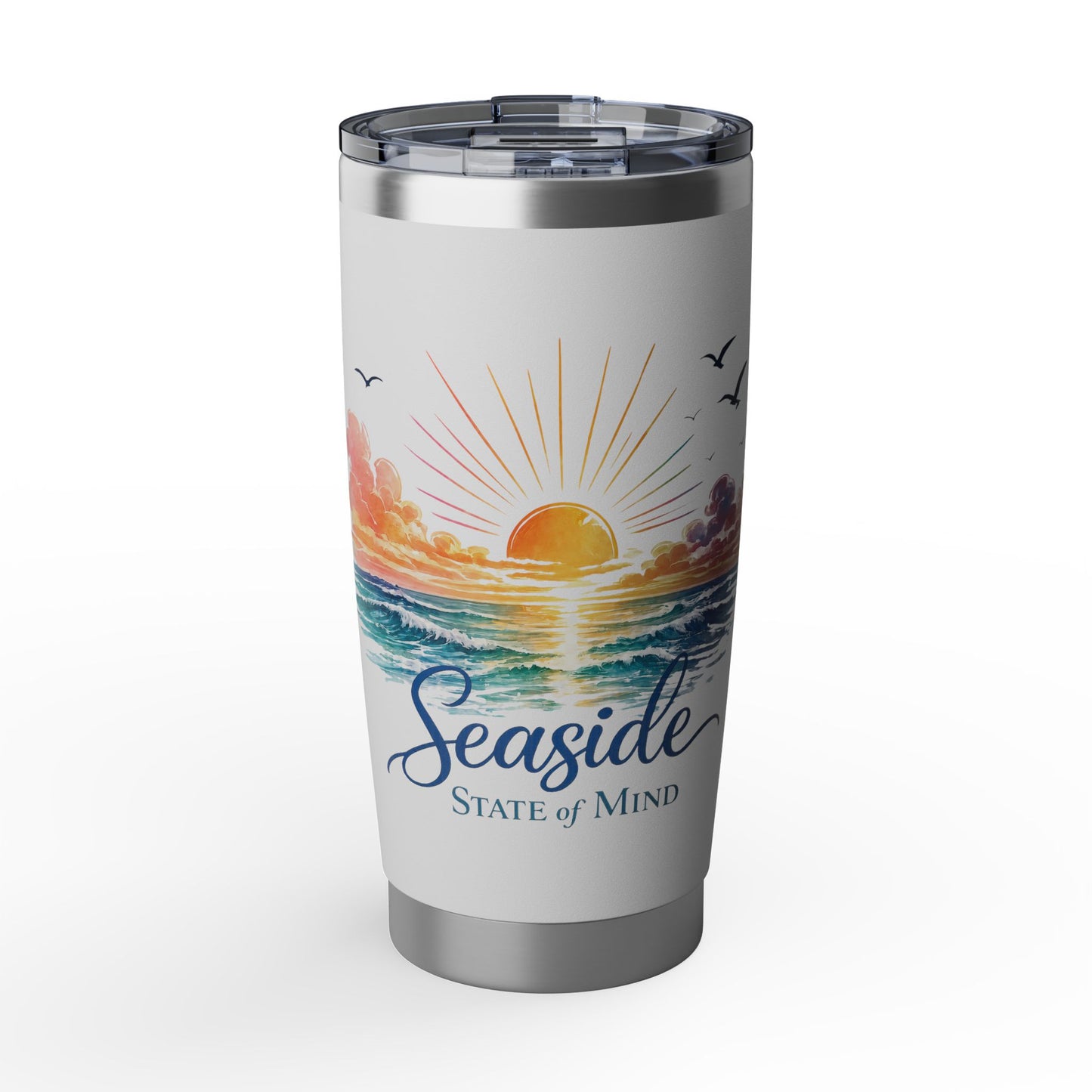 Seaside State Of Mind 20 oz Tumbler