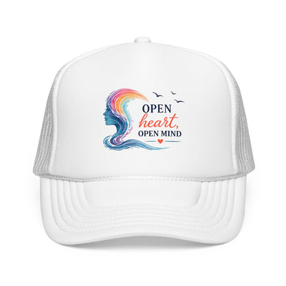 Open Heart, Open Mind Trucker Hat