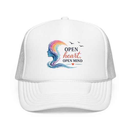 Open Heart, Open Mind Trucker Hat