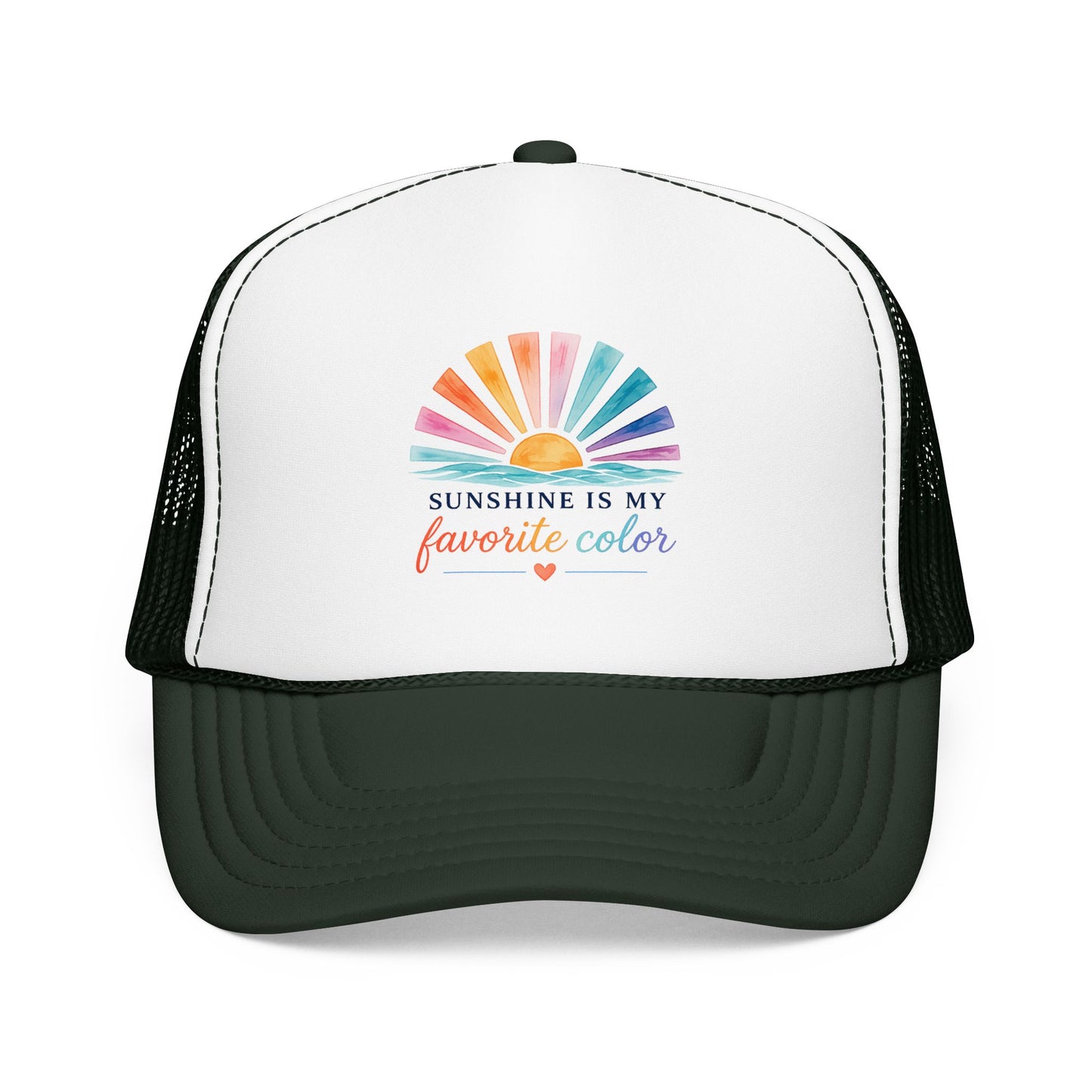 Sunshine Is My Favorite Color Trucker Hat