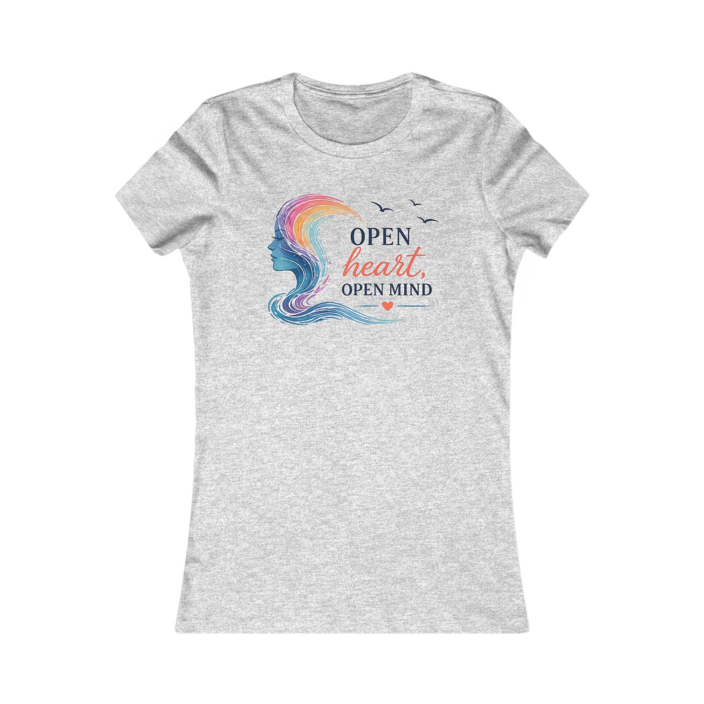 Open Heart Open Mind Women's Tee