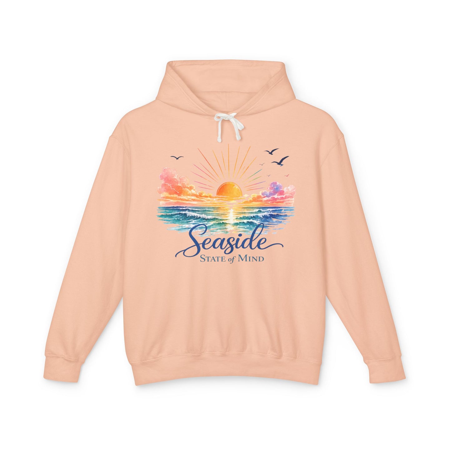Seaside State Of Mind Comfort Hoodie