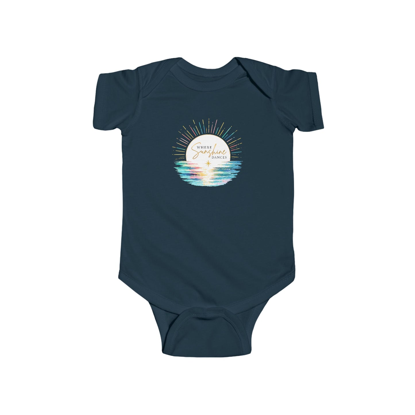 Where Sunshine Dances Baby Onesie