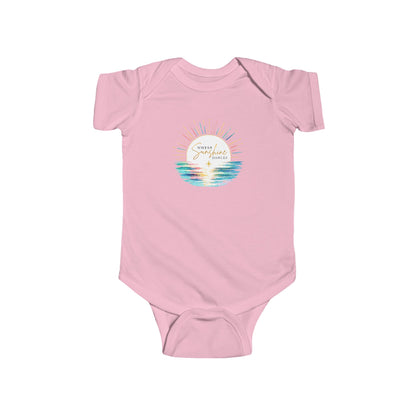 Where Sunshine Dances Baby Onesie
