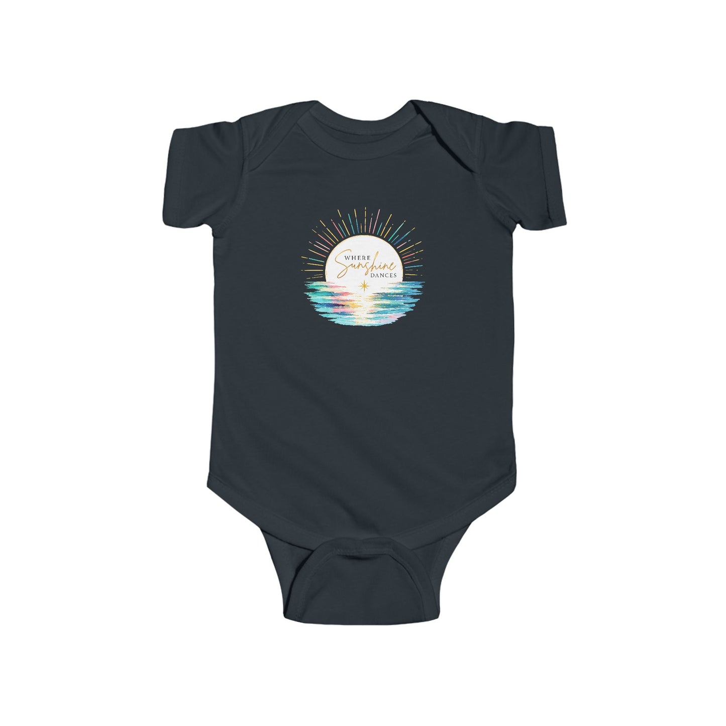 Where Sunshine Dances Baby Onesie