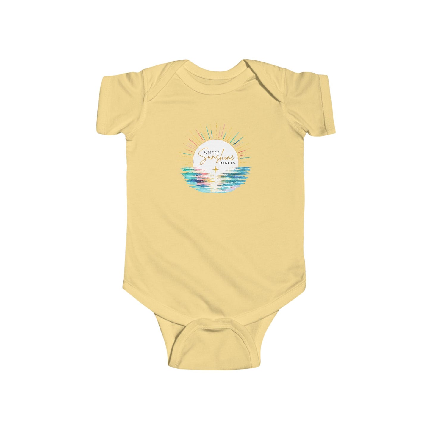 Where Sunshine Dances Baby Onesie