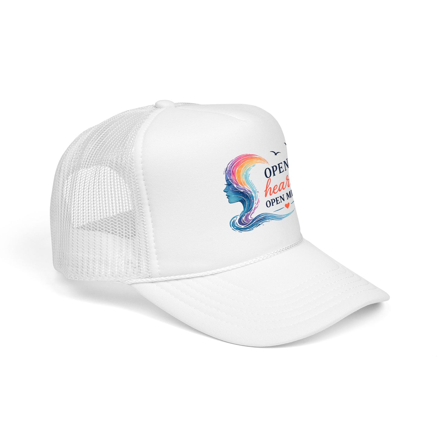 Open Heart, Open Mind Trucker Hat