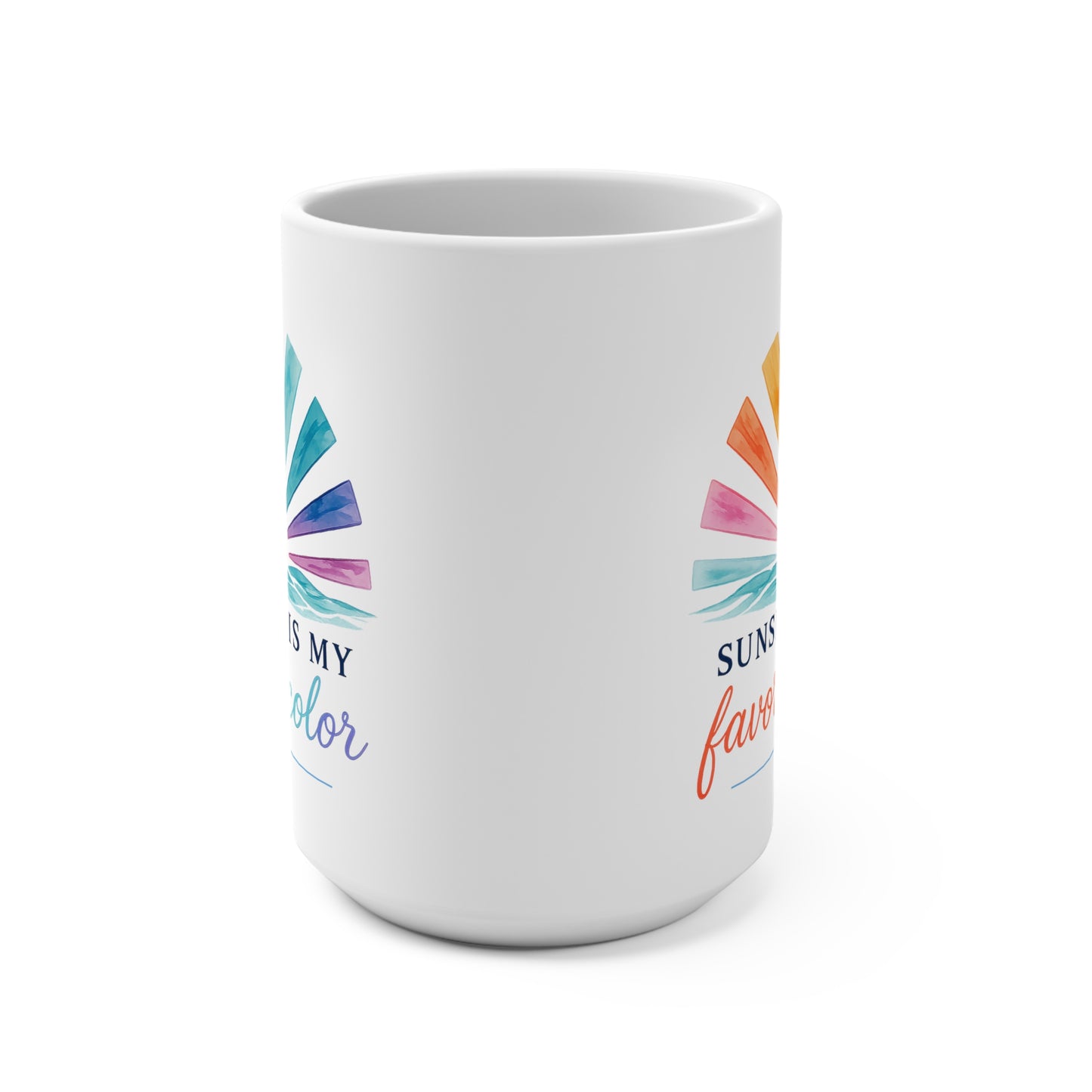 Sunshine Is My Favorite Color 15 oz Mug