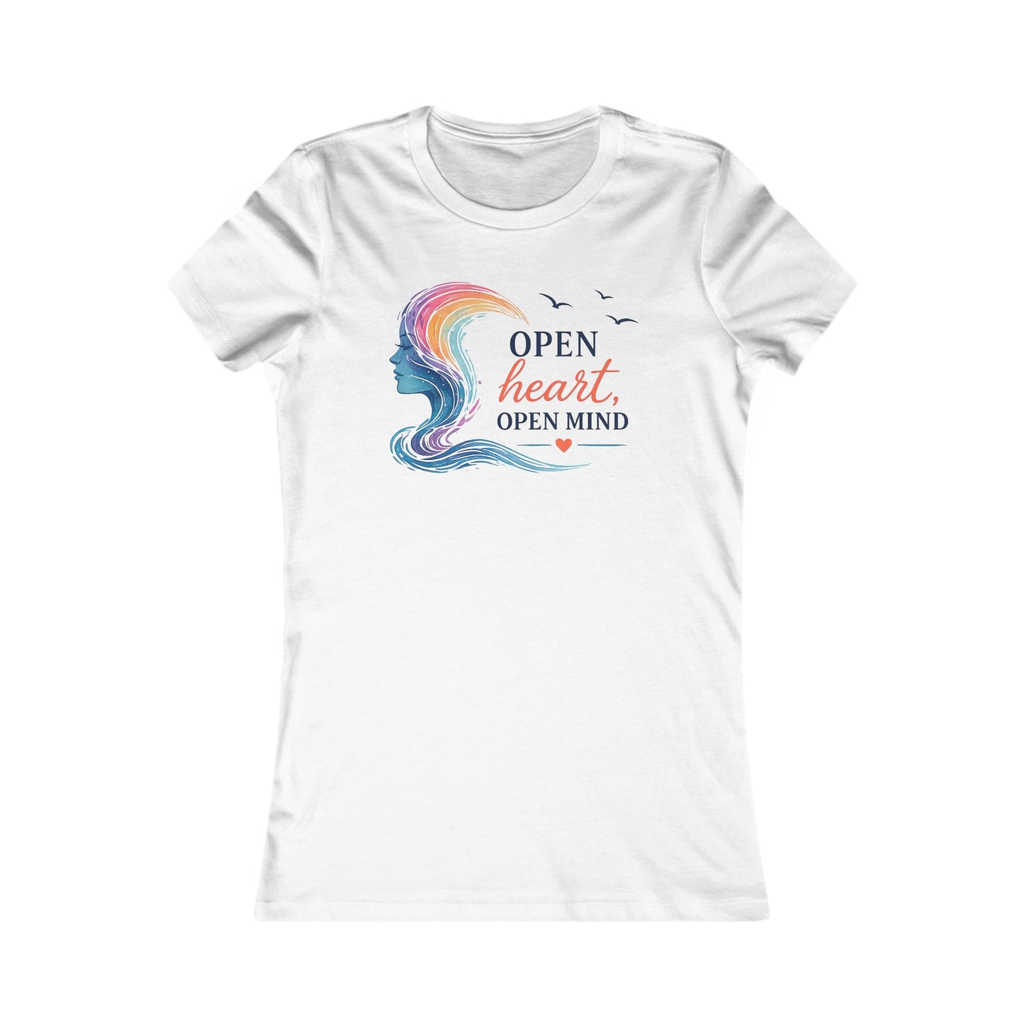 Open Heart Open Mind Women's Tee