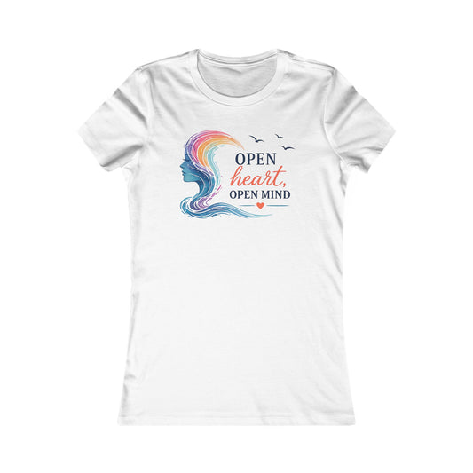 Open Heart Open Mind Women's Tee