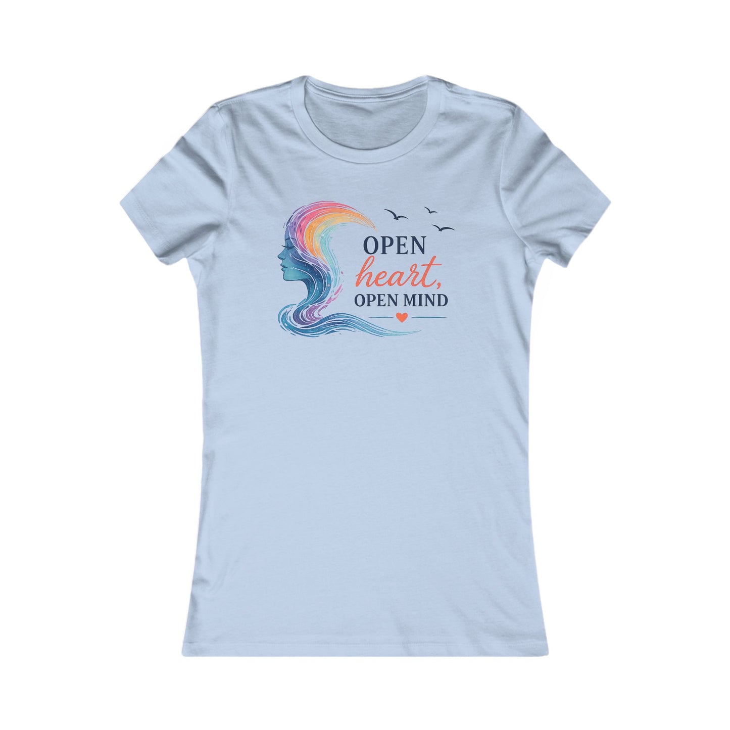 Open Heart Open Mind Women's Tee