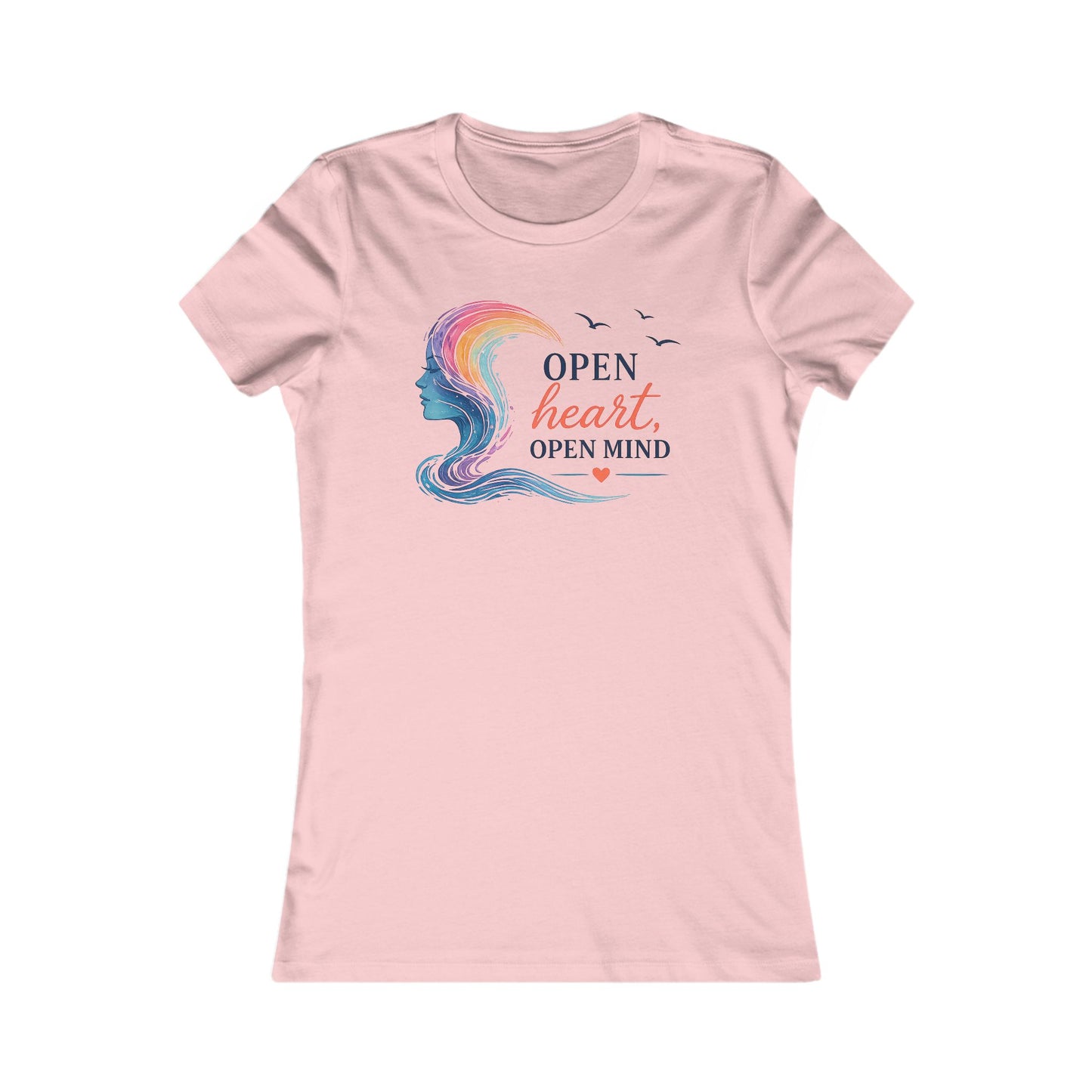 Open Heart Open Mind Women's Tee